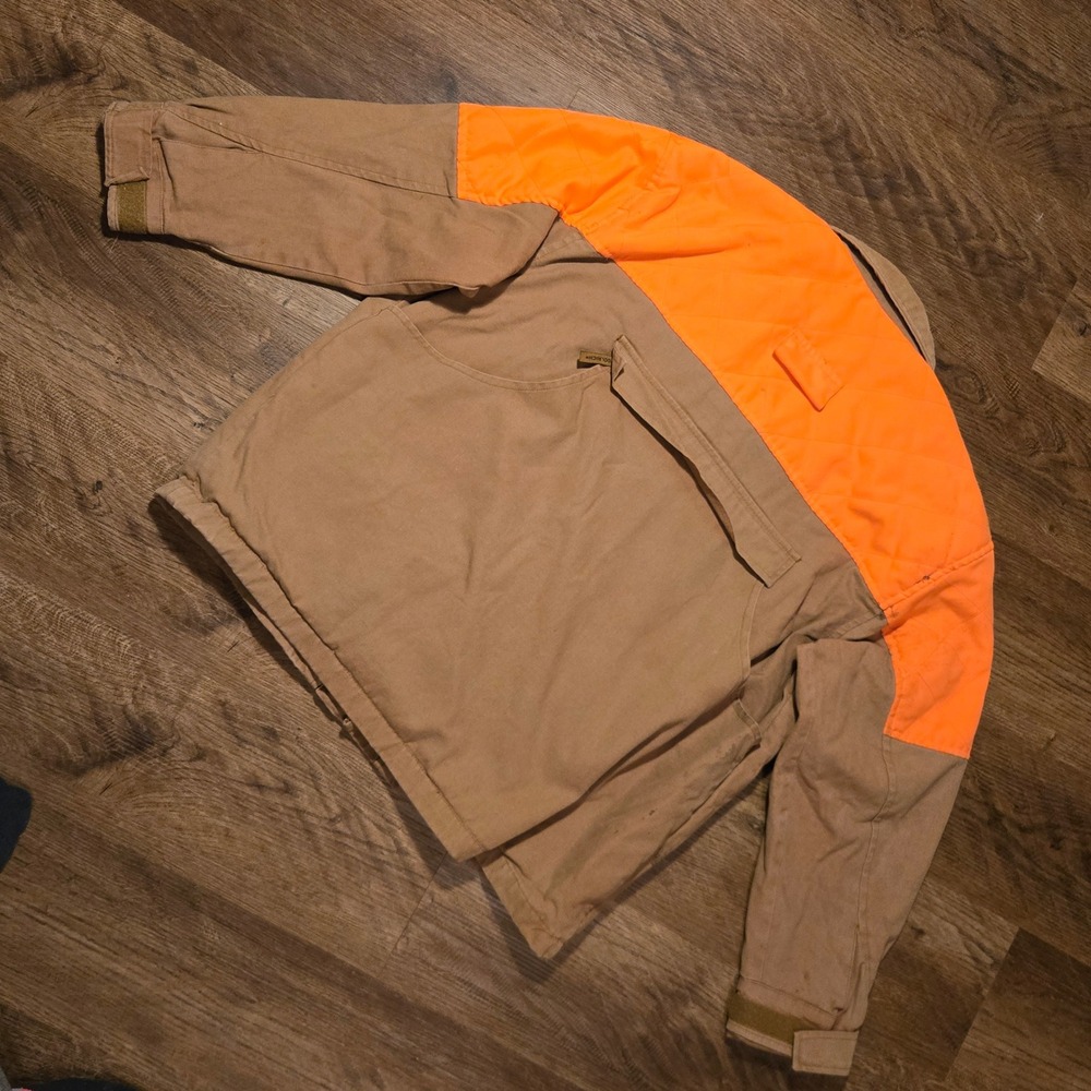 Woolrich Outdoor Guide Collection Hunting Jacket Brown Orange Size L 1990s Mens - Picture 16 of 16